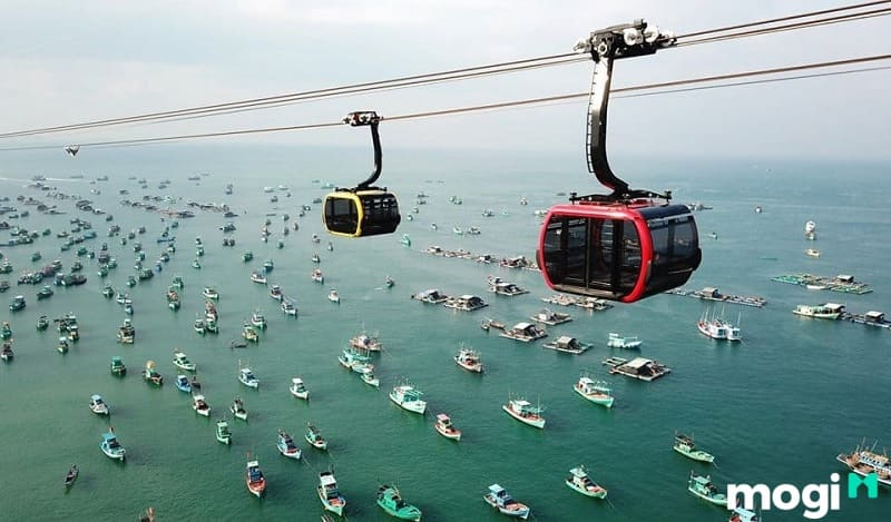 Cáp treo Hòn Thơm Phú Quốc được khởi công vào tháng 9/2015