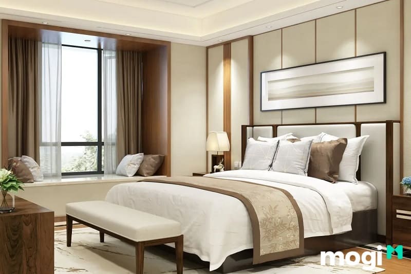 Phòng ngủ là không gian không thể thiếu được trong nhà.