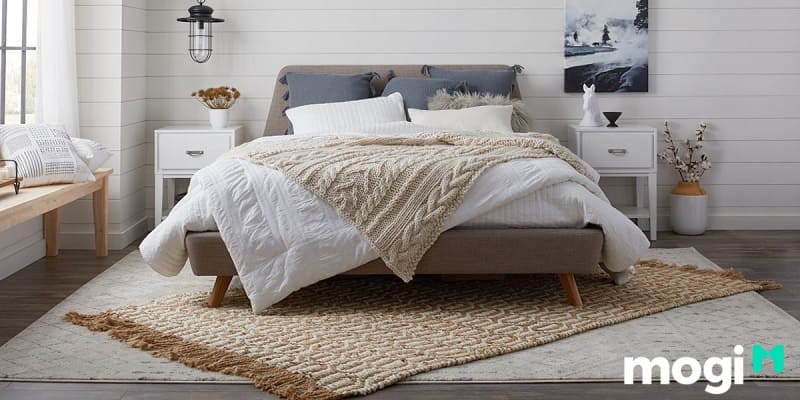 Không để thảm ướt dưới sàn phòng ngủ