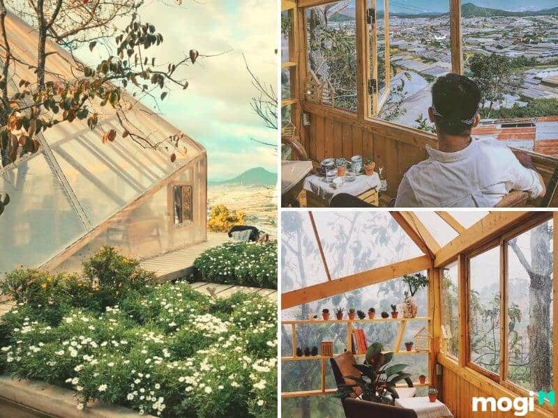 Không gian nhà lồng kính