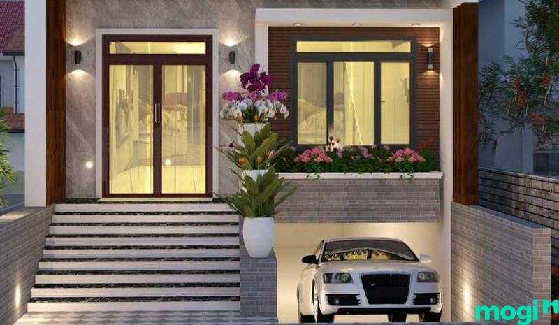 nhà có tầng hầm lửng