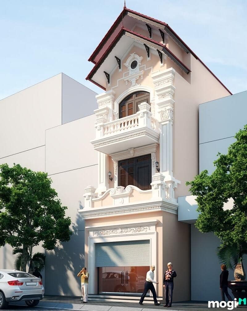tân cổ điển phong cách Pháp 3 tầng
