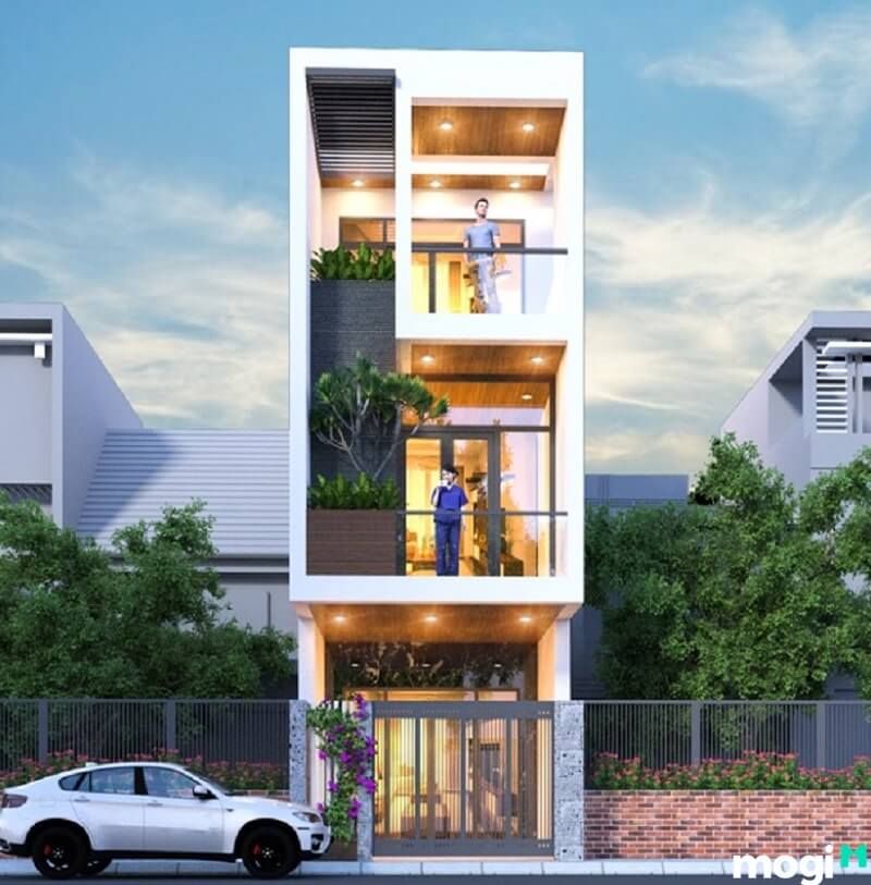 Nhà ống tân cổ điển 3 tầng kết hợp kinh doanh