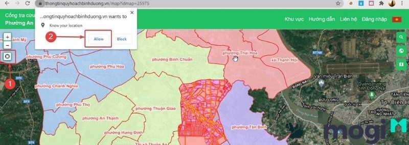 cổng tra cứu thông tin quy hoạch bình dương

