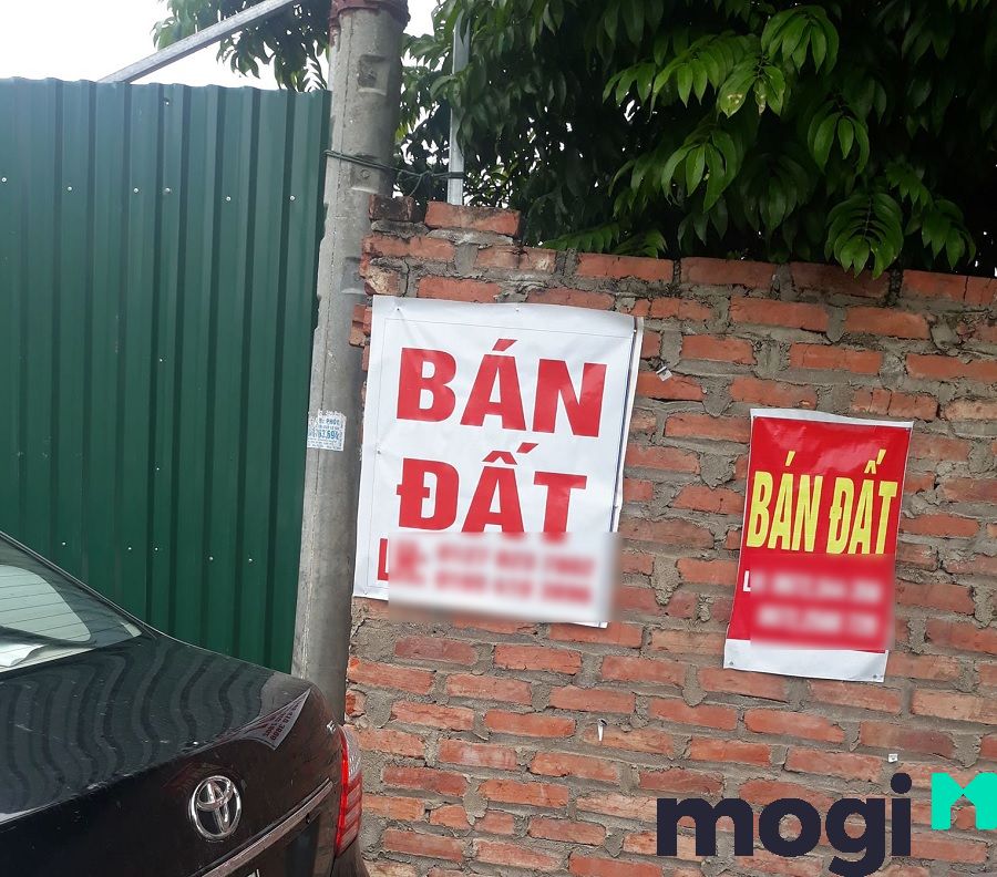 Bạn có thể in biển ghi thông tin bán đất ngay tại lô đất mà bạn đang có nhu cầu bán.