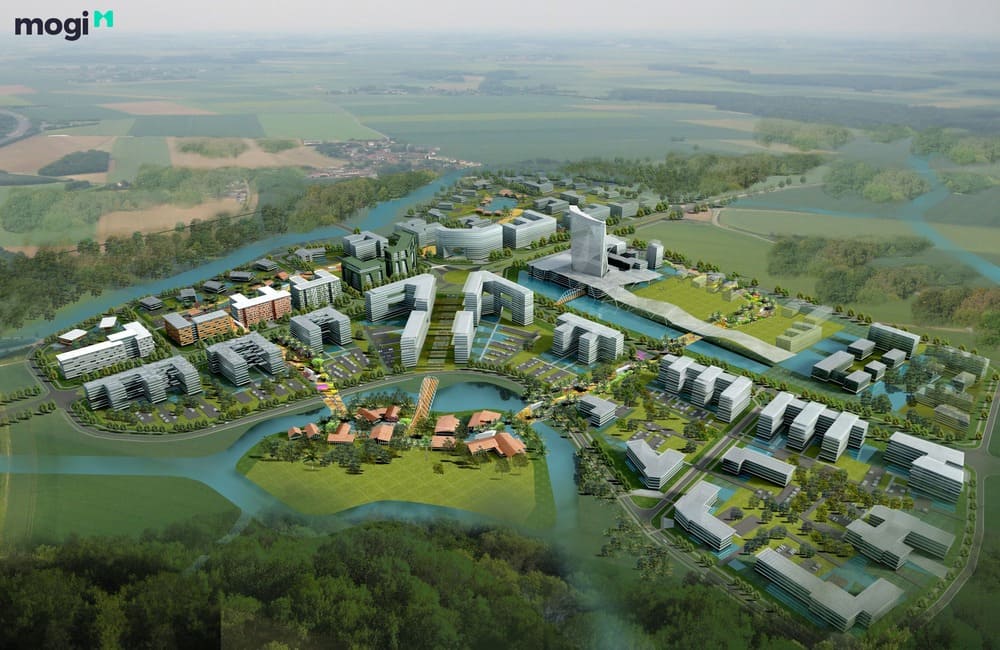 Dự án công viên khoa học có tổng vốn đầu tư 4.300 tỷ đồng, quy mô 200ha.