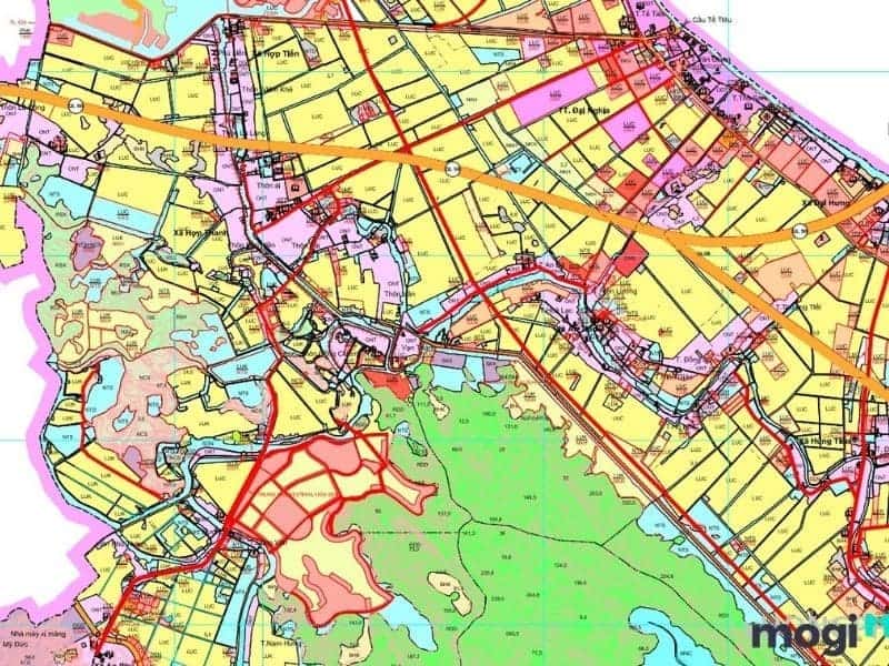 Bản đồ quy hoạch Hà Nội, huyện Mỹ Đức