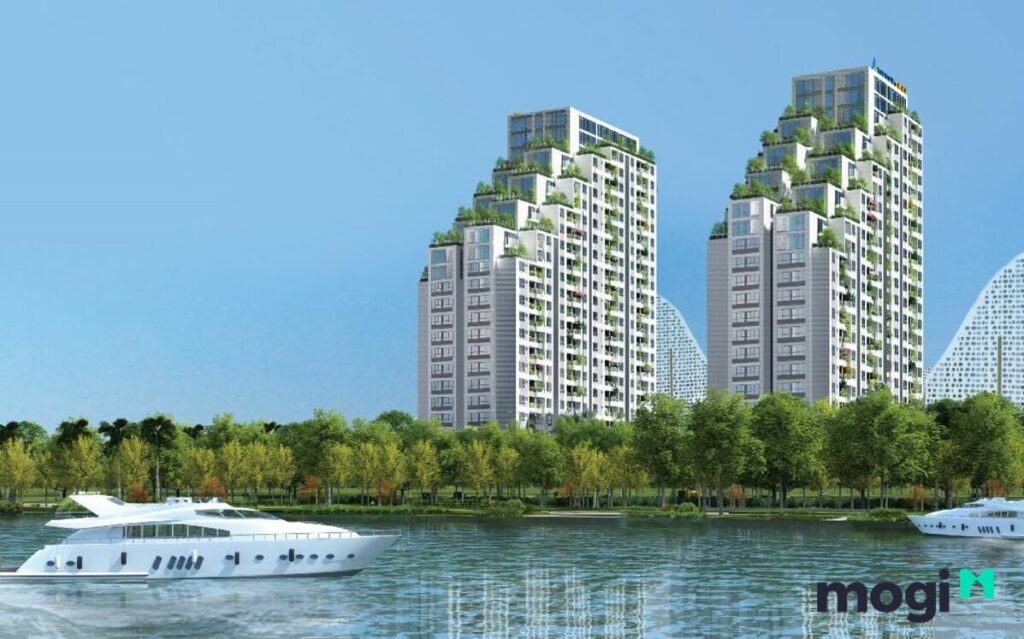 Dự án có vị trí vàng “nhất cận thị, nhị cận giang, tam cận lộ”. 