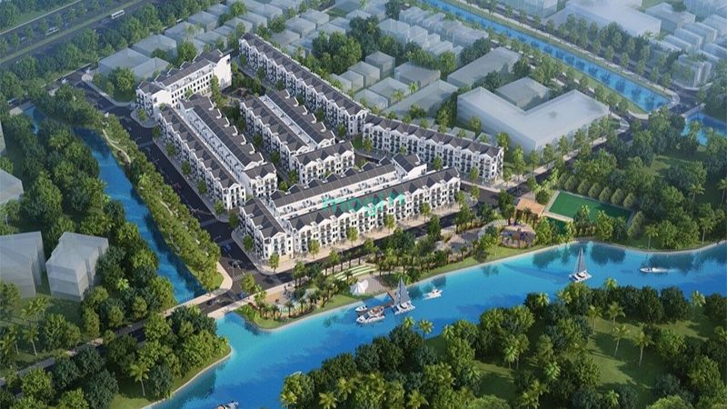Khu nhà phố và biệt thự Pier IX Thới An