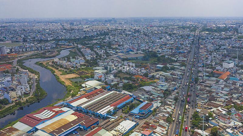Tiềm năng phát triển bất động sản ở khu vực cầu vượt Tân Thới Hiệp