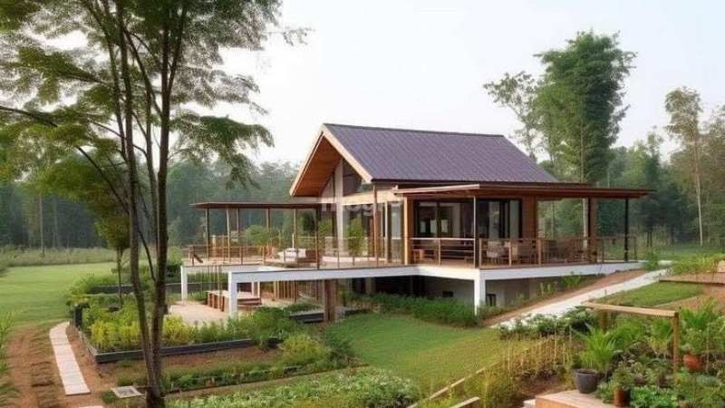 Nhà gỗ lắp ghép là gì? Ưu và nhược điểm của nhà gỗ lắp ghép 17 Mẫu nhà lắp ghép 1 tầng đẹp