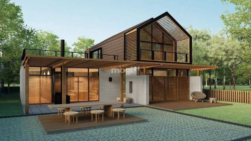 Nhà gỗ lắp ghép là gì? Ưu và nhược điểm của nhà gỗ lắp ghép 14
Xây Nhà Gỗ Lắp Ghép - Mẫu nhà đẹp