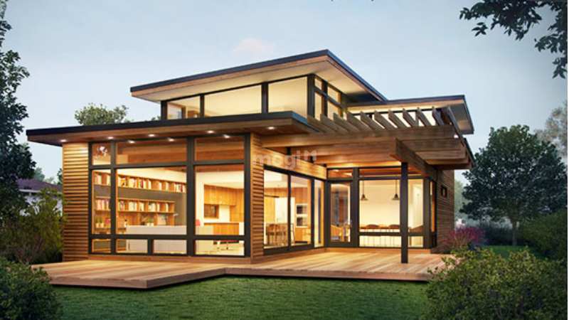 Nhà gỗ lắp ghép là gì? Ưu và nhược điểm của nhà gỗ lắp ghép 15 Mẫu Nhà Lắp Ghép Giá Rẻ