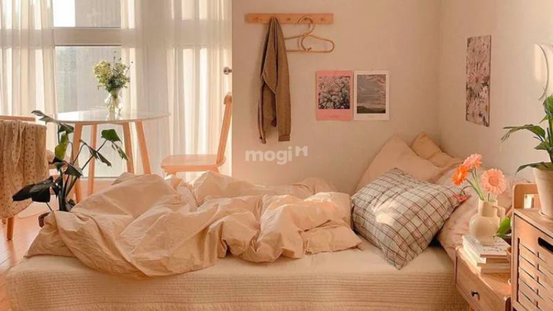 Thiết kế phòng ngủ cho nữ mang phong cách Hàn Quốc 
