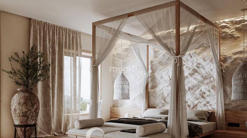Thiết kế theo phong cách Wabi Sabi đề cập đến sự tối giản và  trường tồn với thời gian