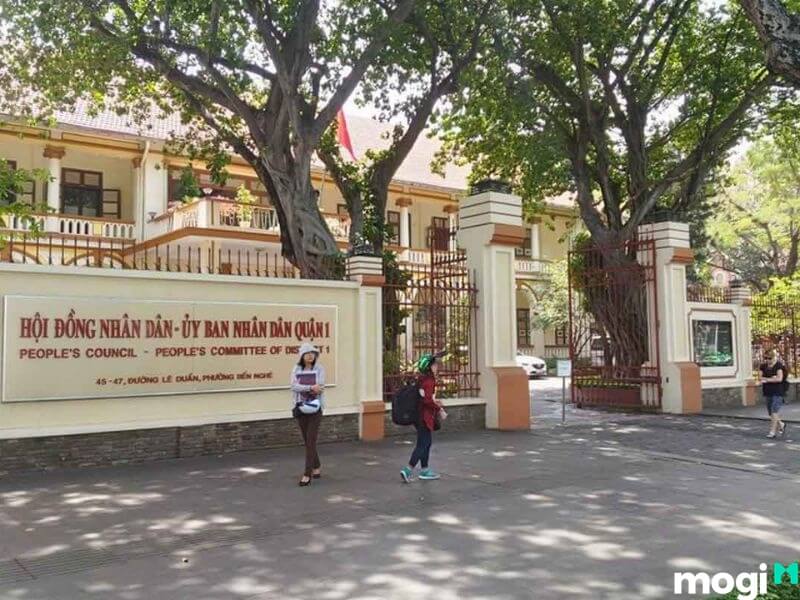 phường Bến Nghé là nơi đặt trụ sở UBND