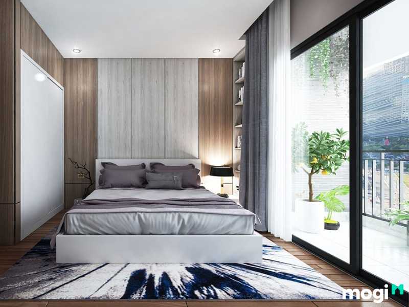 Mẫu thiết kế nội thất chung cư 2 phòng ngủ