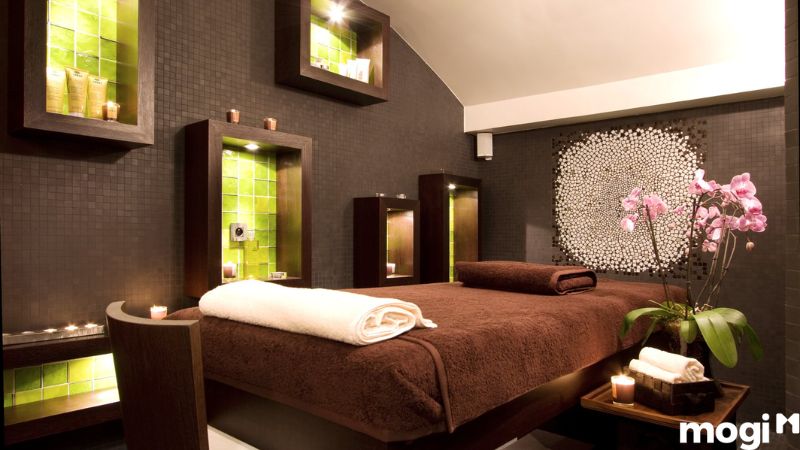 Tổng Hợp Mẫu Thiết Kế Nội Thất Spa Đẹp Sang Trọng, Thể Hiện Sự Chuyên Nghiệp 3 Tạo điểm nhấn nhận diện thương hiệu