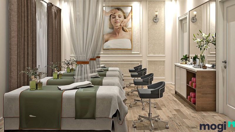 Tổng Hợp Mẫu Thiết Kế Nội Thất Spa Đẹp Sang Trọng, Thể Hiện Sự Chuyên Nghiệp 9 Thiết kế nội thất spa phong cách xanh