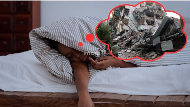 Mơ thấy nhà sập không ai bị thương