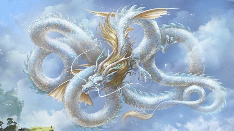 Mơ thấy rồng báo hiệu điều gì? Là điềm lành hay dữ? 5 Mơ thấy rồng trắng