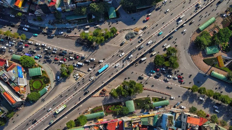 Giao thông khu vực Ngã Tư Sở