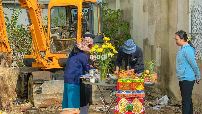 Những điều cần lưu ý khi thực hiện việc động thổ xây nhà 