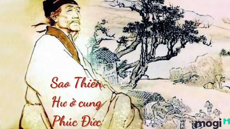 Sao Thiên Hư cung Phúc Đức