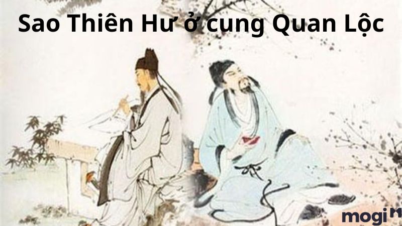 Sao Thiên Hư cung Quan Lộc