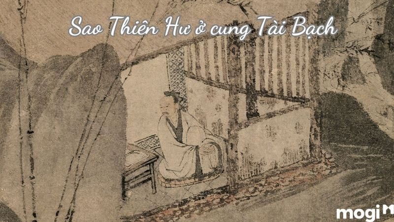 Sao thiên hư cung Tài Bạch