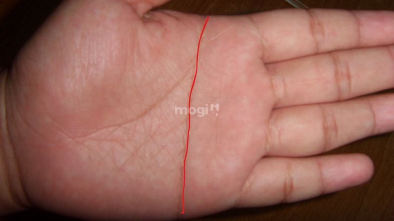 Đường chỉ tay chữ Nhất nằm trong danh sách 4 đường chỉ tay hiếm gặp