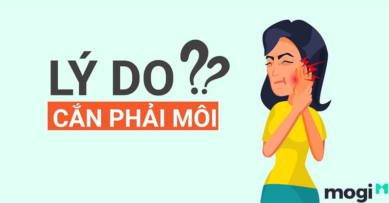 cắn vào môi cắn vào môi