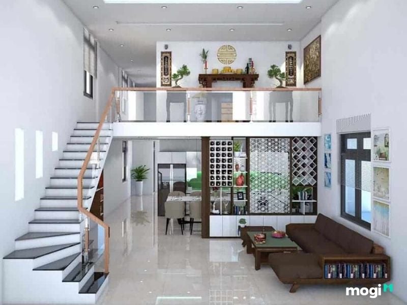 Vị trí đặt bàn thờ trong nhà cấp 4: Cách bố trí hợp phong thủy 14 Nhà cấp 4 1PT + 1PN