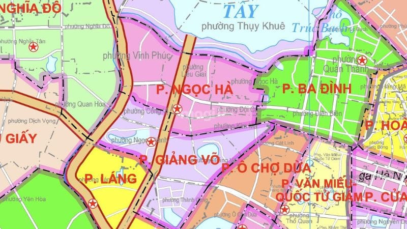 giá nhà đất Quận Ba Đình sau sáp nhập
