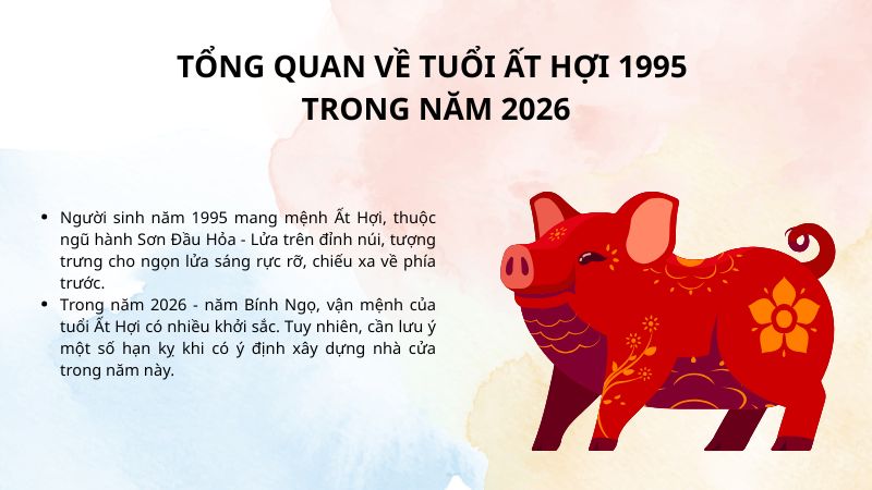 Tổng quan về tuổi Ất Hợi 1995 trong năm 2026