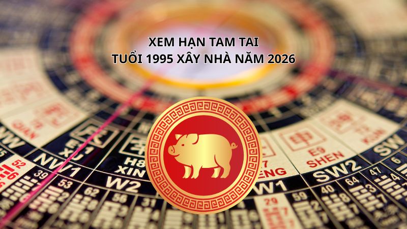 Xem hạn Tam Tai tuổi 1995 xây nhà năm 2026