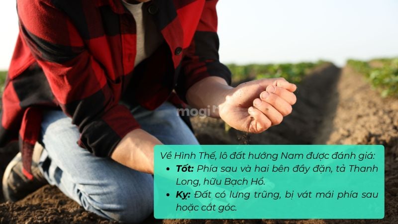 Cách đánh giá hình thế đất khi kiểm tra cuộc đất