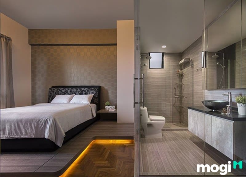 Nguyên tắc xây dựng bản vẽ phòng ngủ có toilet