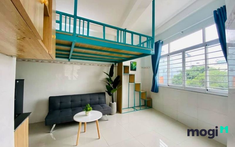 Mẫu phòng trọ cấp 4 có gác