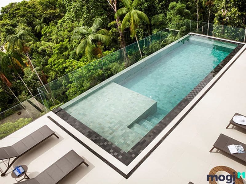 chống nóng sân thượng