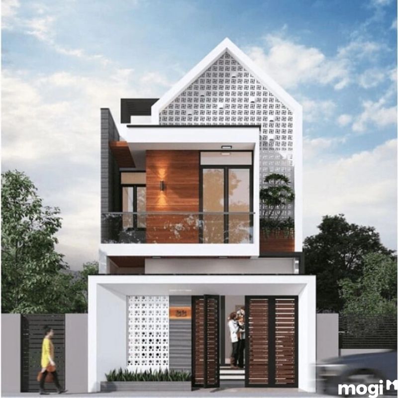 Mẫu nhà phố 2 tầng 5x15