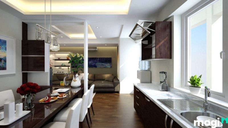 Lưu ý gì khi thiết kế căn hộ chung cư 2 phòng ngủ 50m2?