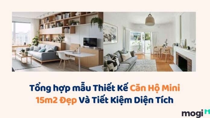 thiết kế căn hộ mini 15m2