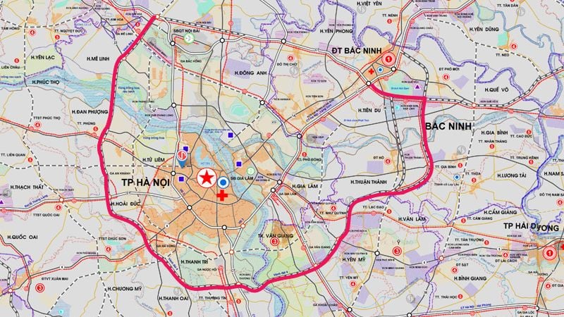 Thị trường bất động sản Hà Nội 2026 đang tăng trưởng mạnh 4 Vành đai 4 - dự án giao thông trọng điểm tại Hà Nội