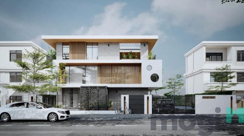 Detached house có phong cách độc đáo