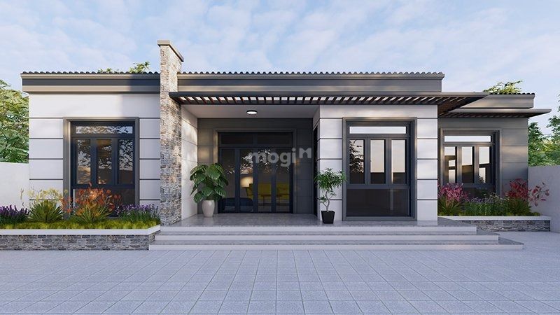 Nhà cấp 4 mái bằng