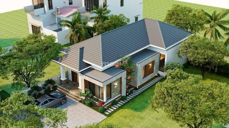 Nhà cấp 4 có sân vườn