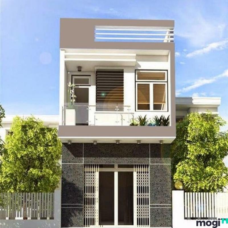 Nhà 2 tầng 300 triệu kiểu nhà ống
