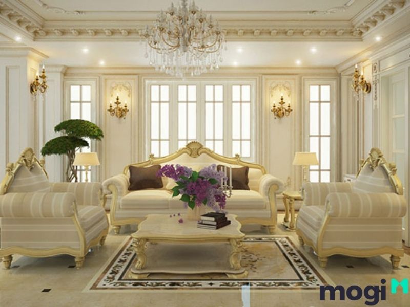 Kiến Trúc Pháp Và Những Đặc Trưng Nổi Bật Bạn Nhất Định Phải Biết! 4 Nội thất sang trọng, tinh tế