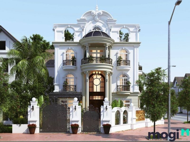 Kiến Trúc Pháp Và Những Đặc Trưng Nổi Bật Bạn Nhất Định Phải Biết! 25 Ngày càng nhiều người lựa chọn biệt thự 3 tầng kiểu Pháp